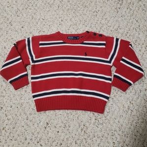 Vintage Toddler Striped Sweater